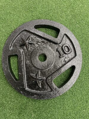 10kg Cast Iron Weight Plates (Pair)