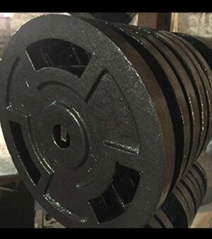 5kg Cast Iron Weight Plates (Pair)