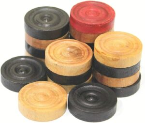 Elite Wooden Carrom Coins - Image 2