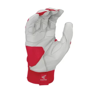 Easton VRS Power Boost Adult Batting Gloves Grey/Red - Image 2
