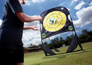 Summit Rugby Official NRL Practice Target (Pop-Out/Fold-Away With Carry Bag)