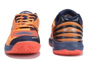 Yonex Avatar Unisex Badminton Shoes ( Neon Orange / Navy / Neon Yellow ) - Image 4