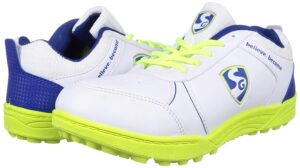 SG Bouncer 2.0 Rubber Spike Cricket Shoes Neon - Image 3