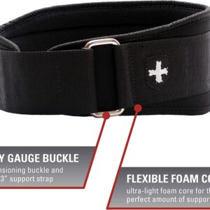 Harbinger Weightlifting Belt with Flexible Ultra-Light Foam Core -5 Inch (Men's)