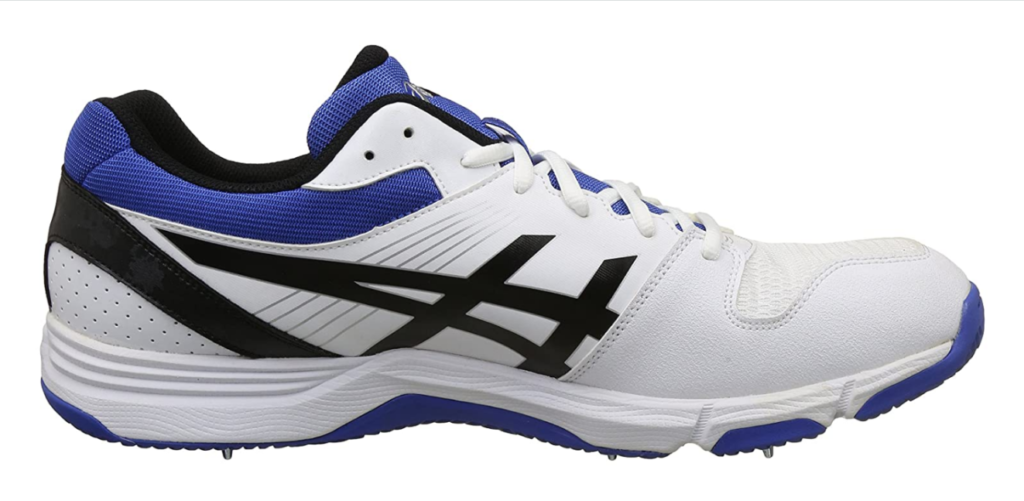 Asics GEL 100 Not Out Cricket Shoes White / Blue TOTAL SPORTS AUSTRALIA