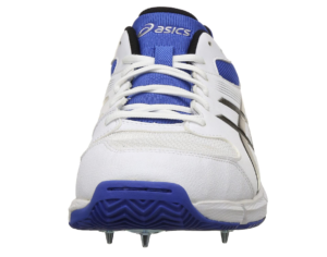 Asics GEL 100 Not Out Cricket Shoes - White / Blue - Image 4