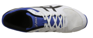 Asics GEL 100 Not Out Cricket Shoes - White / Blue - Image 5