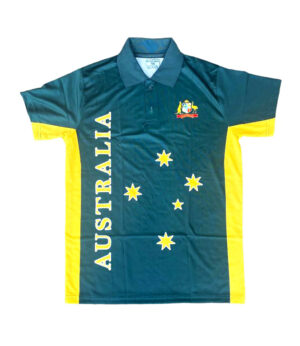 Green And Yellow Gold Australia Shirt - Image 2