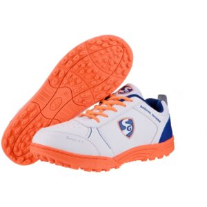 SG Bouncer 2.0 Rubber Cricket Shoes - Fluro Orange
