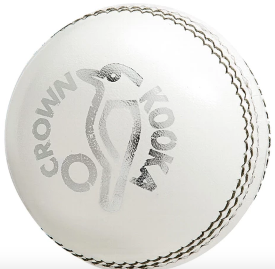 Kookaburra Crown Cricket Ball White -156g