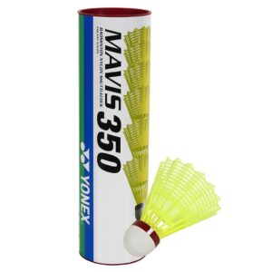 Yonex MAVIS 350 Yellow Nylon Badminton Shuttlecock