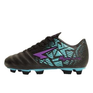 Sfida Rapid Junior Football Boots - Black/Aqua/Lilac