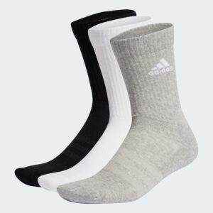 Adidas Cushioned Crew Sports Socks x 3