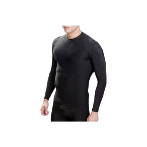 Club Long Sleeve Black Compresiion T Shirt