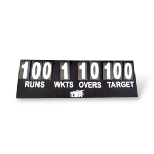 TSA Tournament Cricket Scoreboard With Target