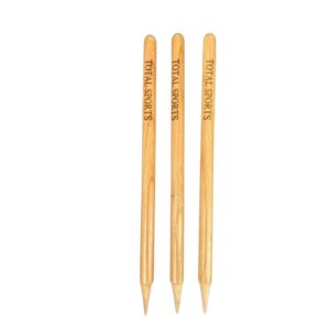 TSA Wooden 1ST Grade Cricket Stumps (Set Of 3 With Bails)