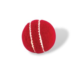 TSA Red Heavy Tennis Cricket Ball - 135g Approx (Heavy )