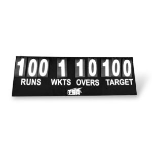 TSA Tournament Cricket Scoreboard With Target