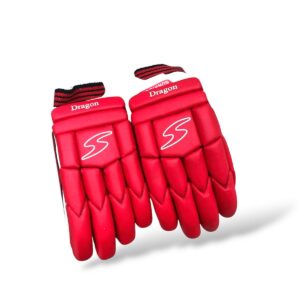 SS Dragon Cricket Batting Gloves – Red