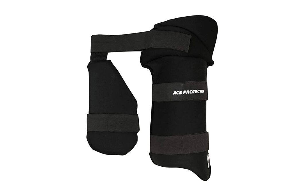 SG Ace Black Thigh Combo Guard TOTAL SPORTS AUSTRALIA