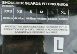 Total Sports Super Lite Rugby Shoulder Pads (Light Weight) - Image 4