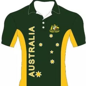 Green And Yellow Gold Australia Shirt
