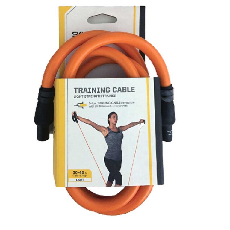 SKLZ Resistance Strength Training/Workout Cable Gym Orange (light) TOTAL SPORTS AUSTRALIA