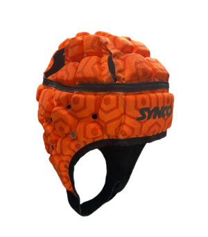 Thunder Air Flo Orange Rugby Headgear - Image 2