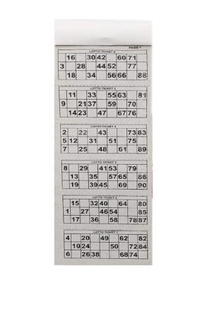 Housie Tambola Regular Tickets