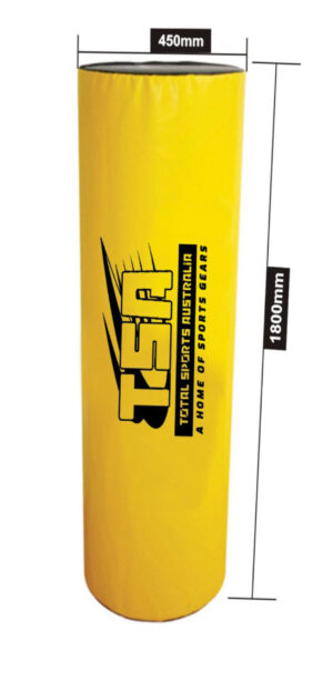TSA Classic Pro Senior Rugby Tackle Bag (Yellow/Black) - Image 2