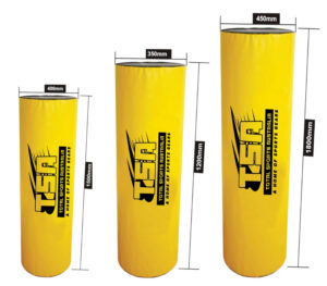 TSA Classic Pro Senior Rugby Tackle Bag (Yellow/Black) - Image 4