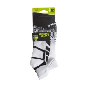 Sof Sole Running Select Low Cut Womens Socks Pack of 3 (White)