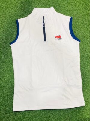 Total Sports Elite White Cricket Sweater