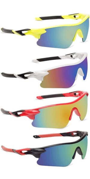 Sports Sunglasses - Unisex Multicolour Goggle