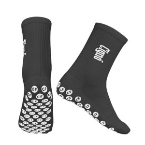 Cigno Black Football Grip Socks