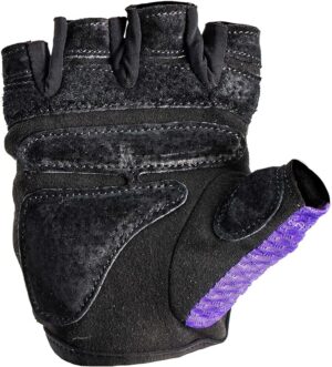Harbinger Women's Flexfit Weightlifting Gloves with Padded Leather Palm - Image 2
