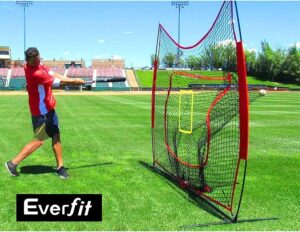 Everfit 7ft Baseball Net Pitching Kit with Stand Softball Training Aid Sports - Image 3