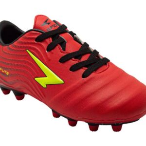 Sfida Swell Senior Football Boots - Red/Black/Yellow