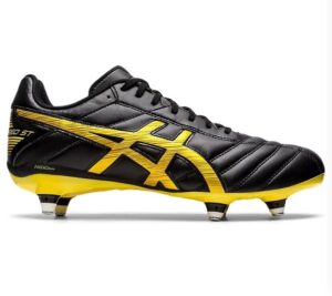 Asics Lethal Speed ST Mens Football Boot - Black/Vibrant Yellow - Image 2