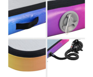 Everfit 3M Air Track Gymnastics Tumbling Exercise Mat (Inflatable Mats + Pump) - Image 2