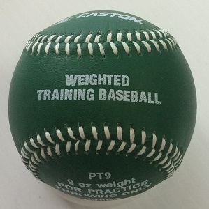 Easton Weighted Training Baseball Green 9oz