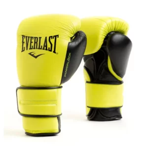 Everlast Pro Powerlock2 Training Boxing Gloves – Yellow/Black