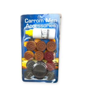 Empower Carrom Board Coins with Boric Powder & Striker