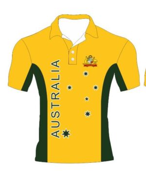 Gold And Green Australia T-Shirt