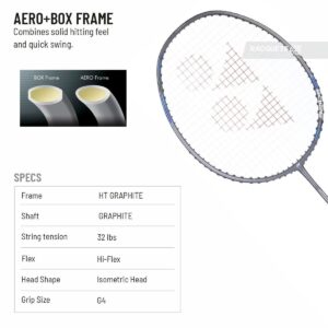Yonex Astrox Attack 9 Badminton Racquet (4uG4 Power & Balance) - Image 3