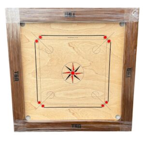 Champ Pro Tournament Grade Carrom Board (42 x 42 Inch) – Waterproof Polish