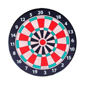 Double Sided Dartboard with Darts - Image 2