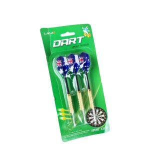 Double Sided Dartboard with Darts - Image 3