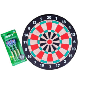 Double Sided Dartboard with Darts