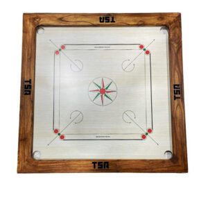 Classic Pro Tournament Grade Carrom Board With Coverd Back (36x36 Inch)